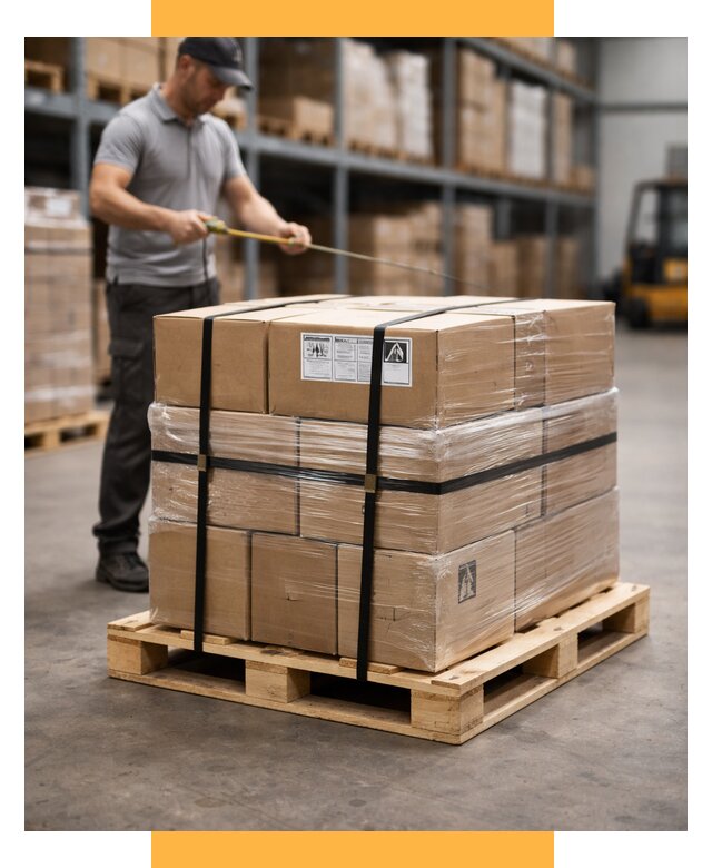 Упаковка и паллетирование грузов от 3625 р. | СетСервис-Элс