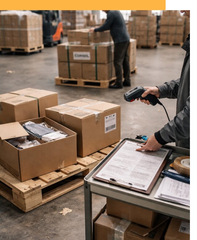 Сборные грузы из Китая: доставка, склад и таможня от 18641