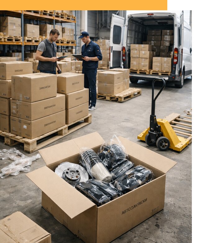 Доставка автозапчастей из Европы от 12945 руб быстро и надёжно