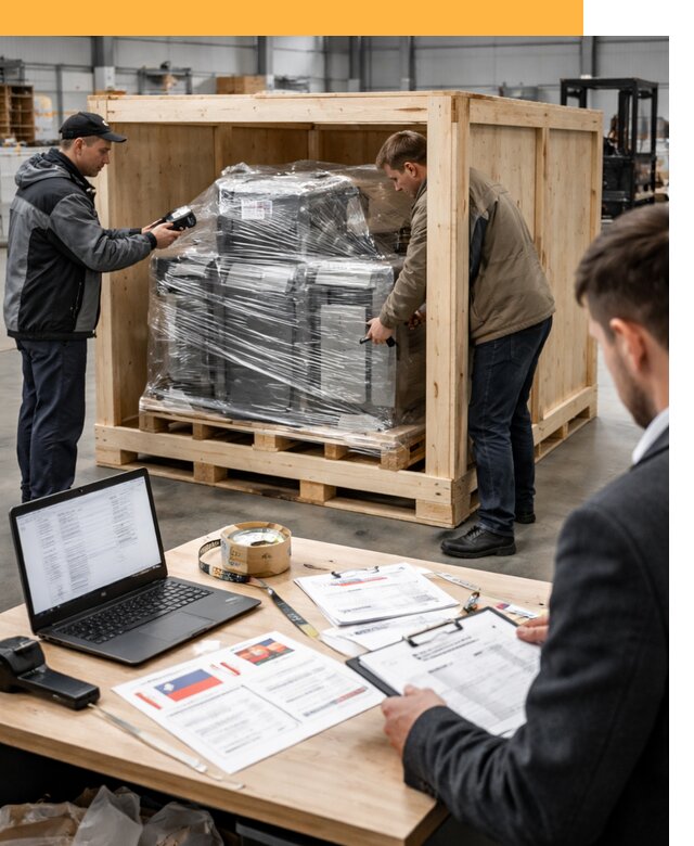 Доставка промышленного оборудования из США от 67314 руб