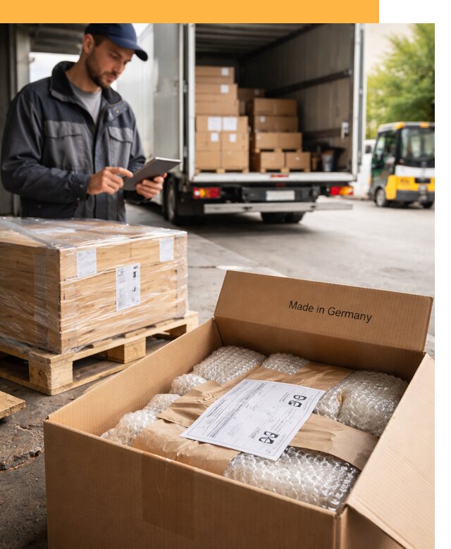 Доставка грузов из Германии от 46602 руб с таможенным оформлением
