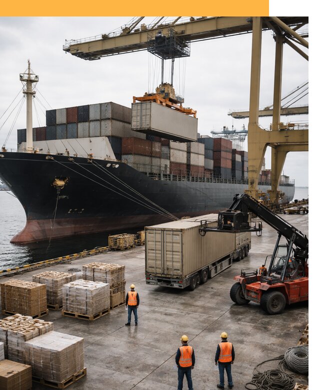 Морские перевозки из Индии: доставка FCL/LCL, таможня от 124272