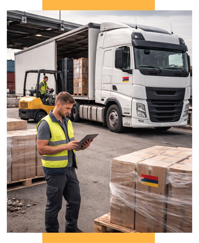 Автоперевозки из Армении от 98382 р. — услуги СетСервис-Элс