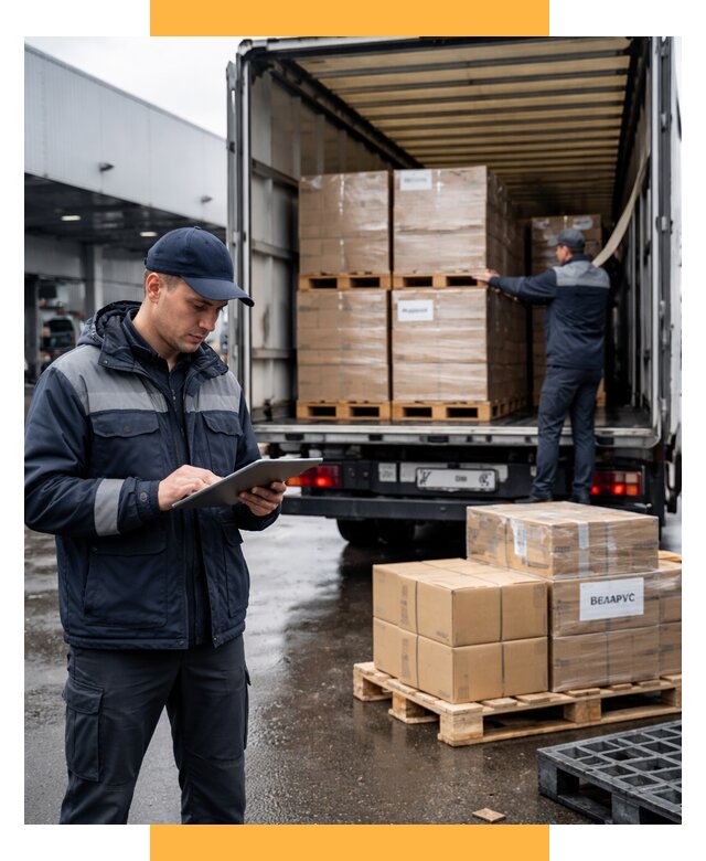Доставка грузов из Беларуси от 15534 р. логистика СетСервис-Элс