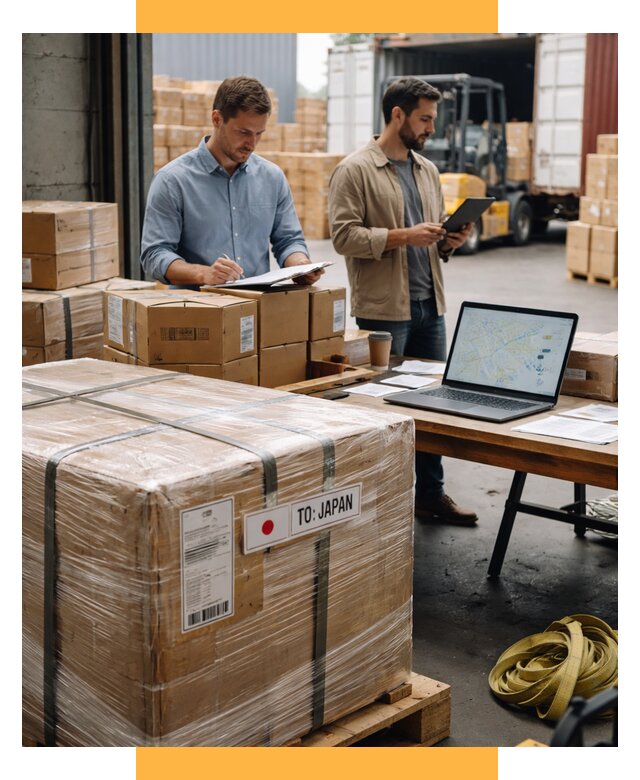 Доставка грузов в Японию от 25890 р., логистика СетСервис-Элс