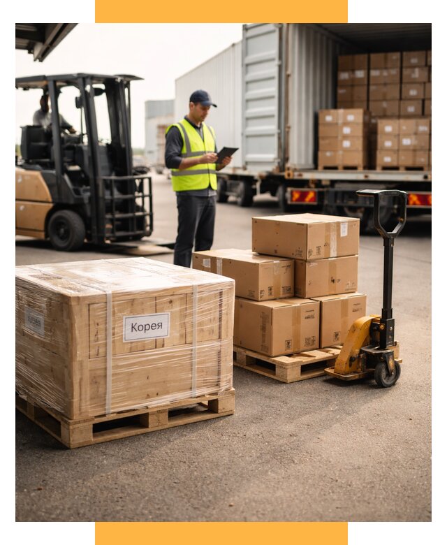Доставка грузов в Корею из России от 36246 р. | СетСервис-Элс