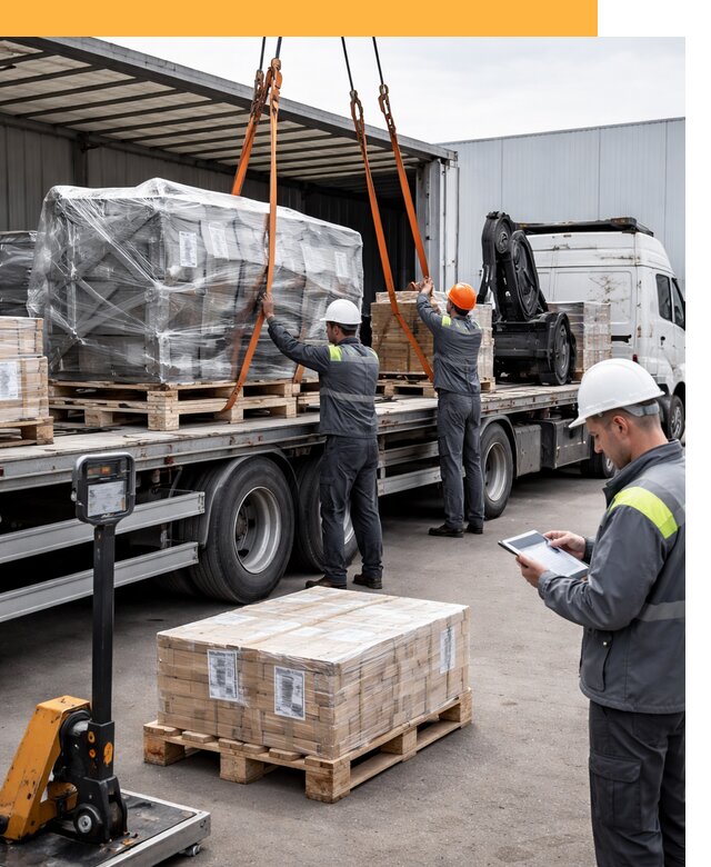 Перевозка крупного оборудования по миру от 31068 руб