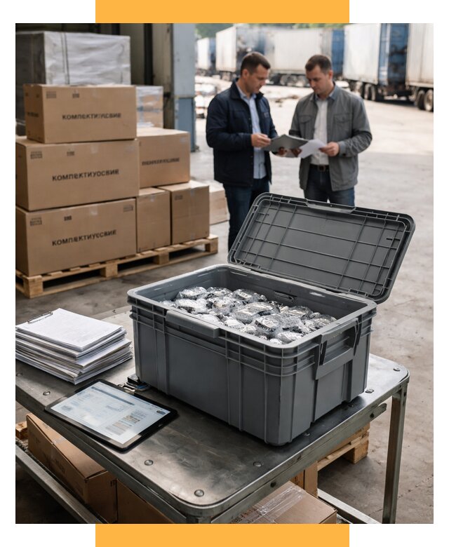 Перевозка комплектующих из Китая от 6731 р. | СетСервис-Элс