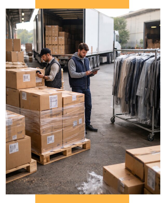 Перевозка и доставка одежды из Китая от 7767 р., СетСервис-Элс