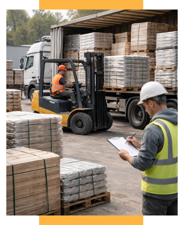 Перевозка строительных материалов от 5696 р. | СетСервис-Элс