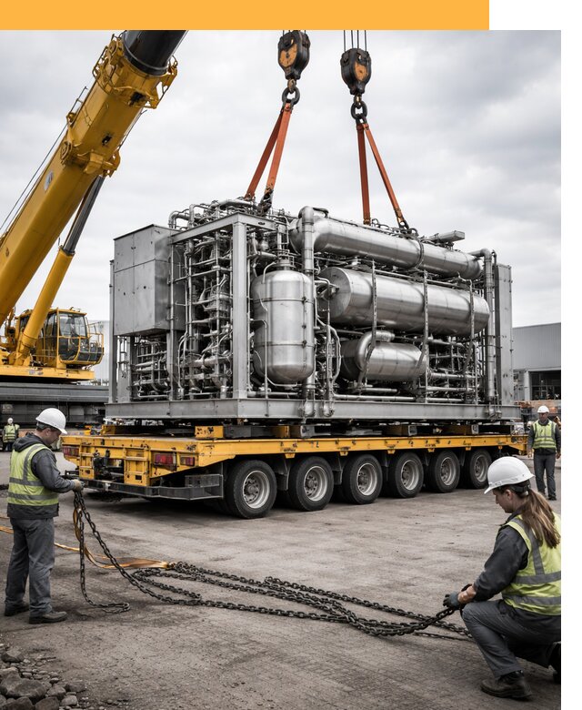 Перевозка тяжеловесных грузов по миру от 155340 руб