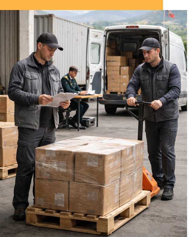 Доставка грузов через Армению, быстрая таможенная очистка от 25890