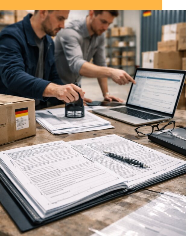 Таможенное оформление грузов из Германии от 9320 руб.