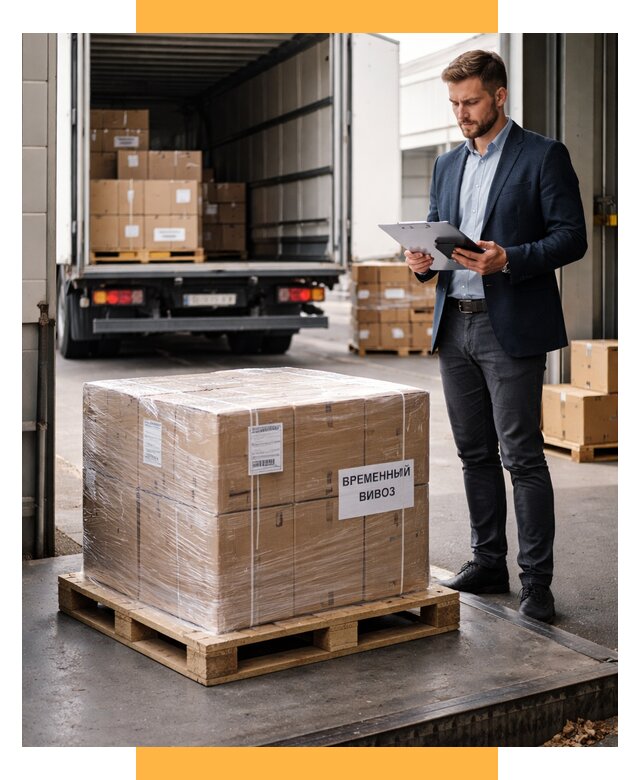Временный вывоз товаров под ключ от 8285 р. | СетСервис-Элс