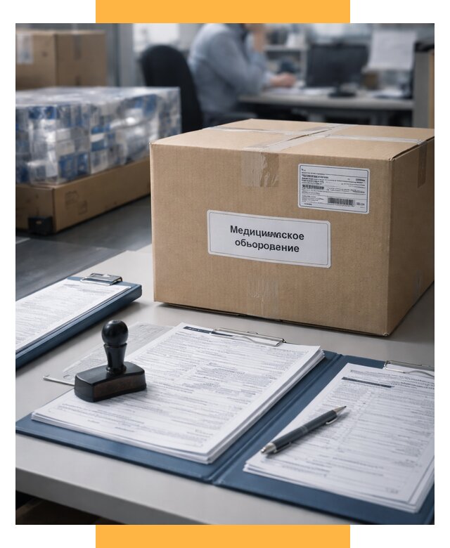 Таможенное оформление медоборудования от 12427 р. | СетСервис-Элс