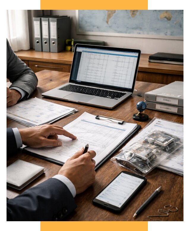 Проверка поставщика за рубежом от 8803 р. | СетСервис-Элс аудит