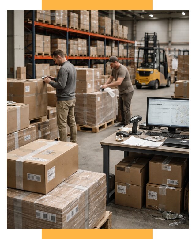 Склад консолидации в Европе от 6731 р., услуги СетСервис-Элс